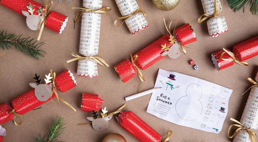 Reindeer Christmas Cracker | Set Cajas de Regalo