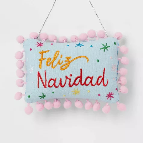 Adorno Navideño | Pillow Feliz Navidad