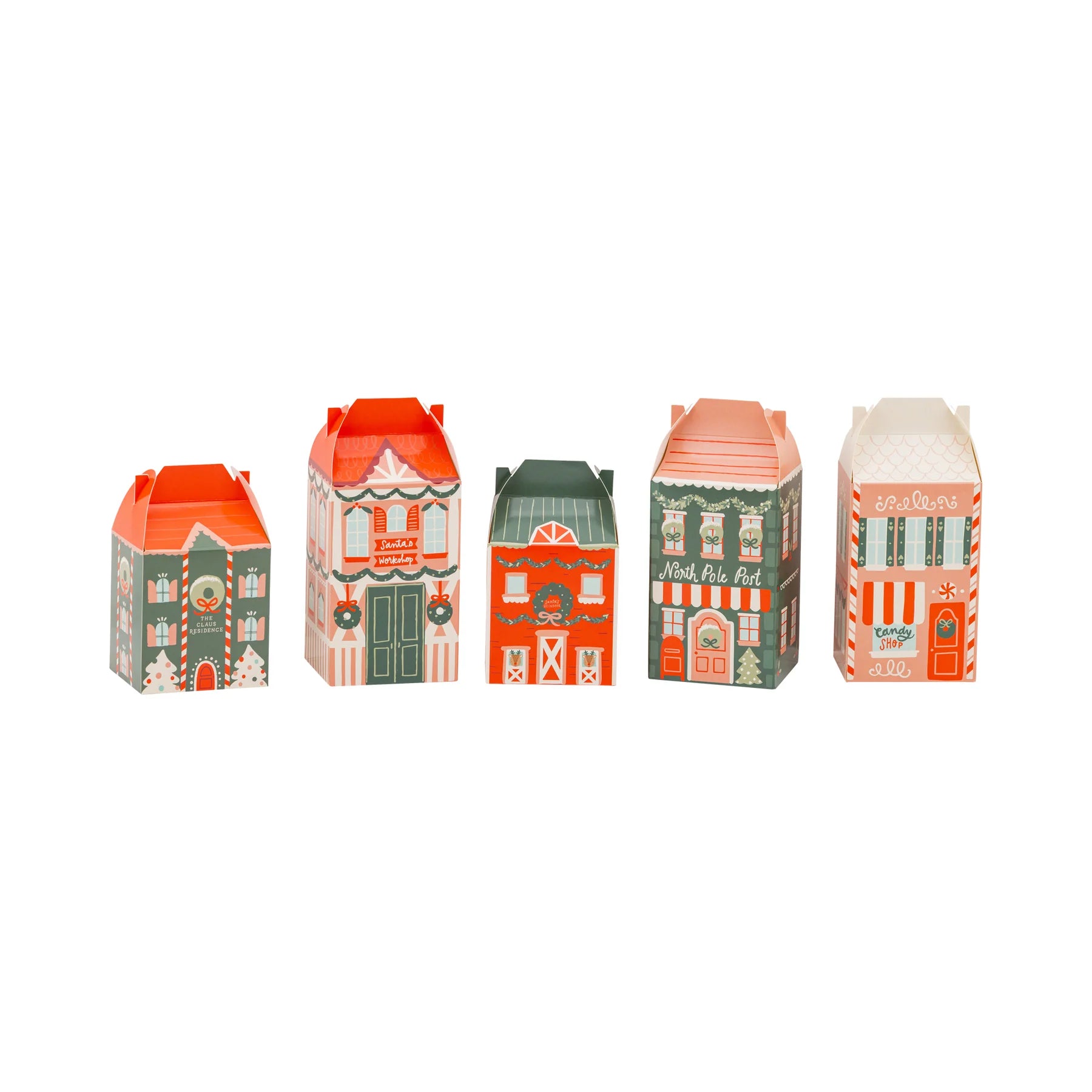 North pole advent boxes | Cajas de Regalo
