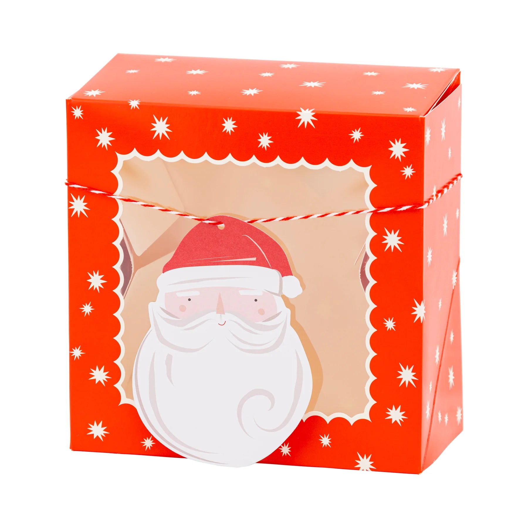 Santa cookie box | Caja para galletas