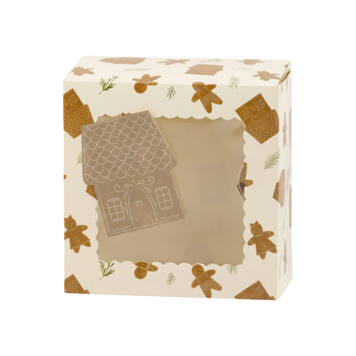 Whimsy Gingerbread Cookie Boxes | Cajas de Regalo