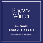 Aromatic Candle I Snow Winter